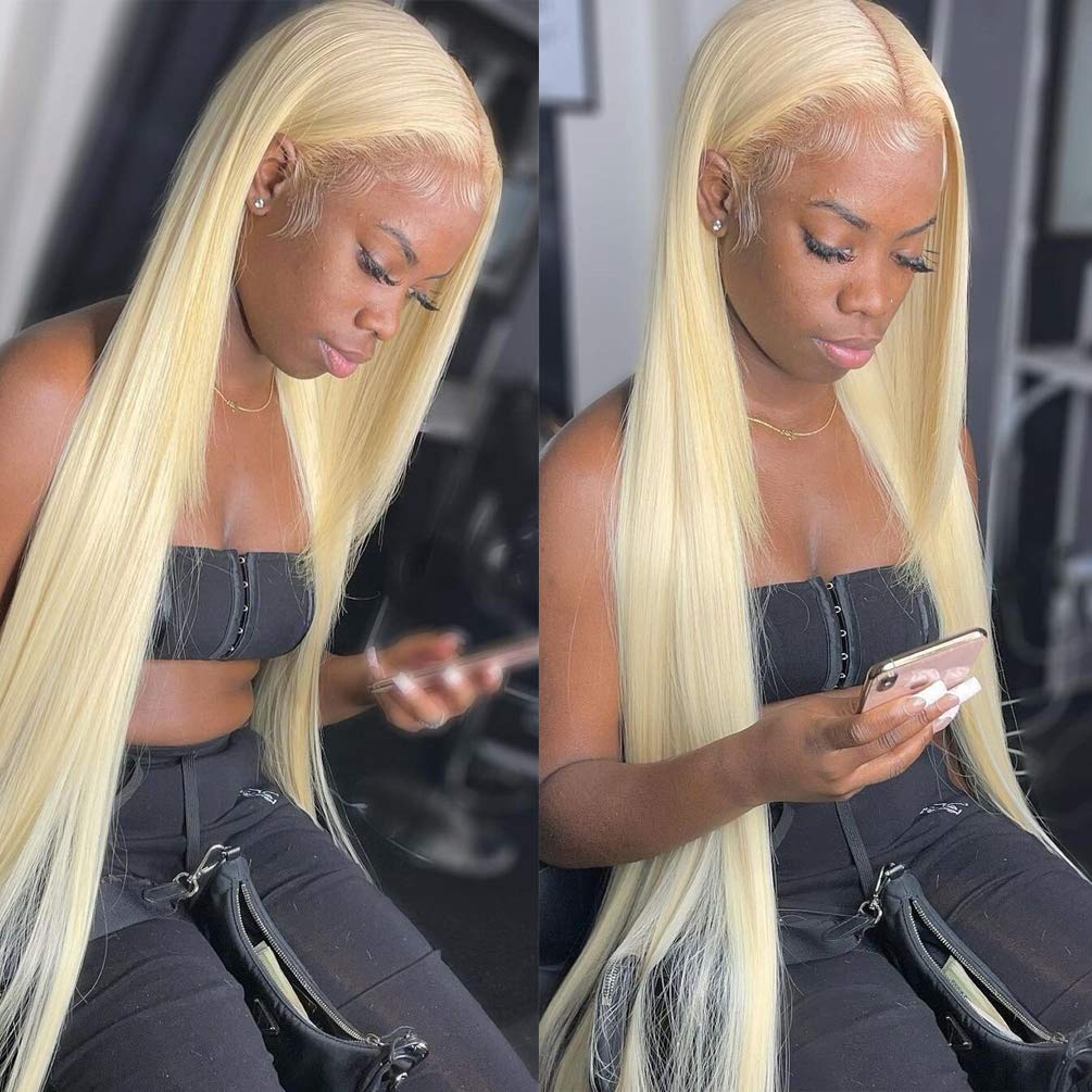 Brazilian Straight Hair 4 Bundles 613 Color 100% Human Hair Extension Bling Hair