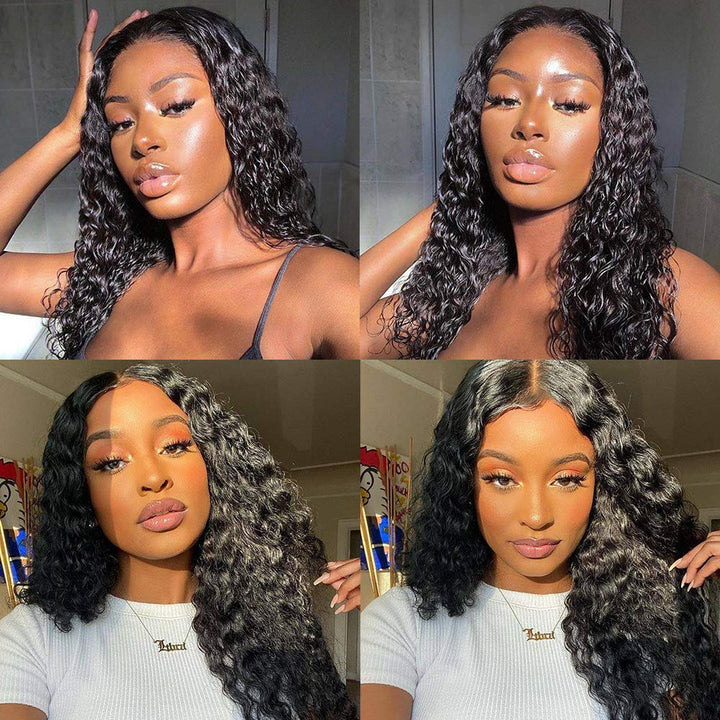 Brazilian Water Wave 4 Bundles 100% Human Virgin Hair Extension Bling Hair