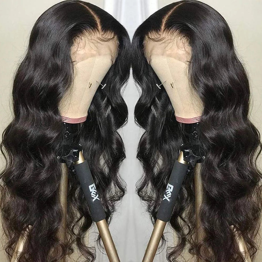Super Sale $92.5 18" Body Wave 13X4 Lace Frontal Human Hair Wig