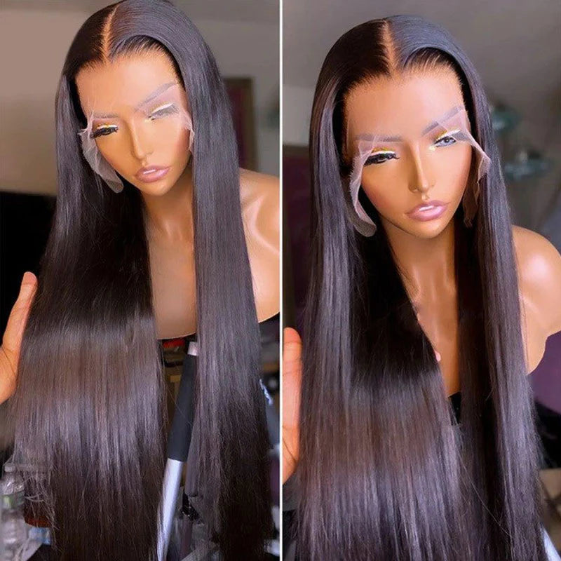 Bone Straight Upgrade Hd Lace 13x4 13x6 Full Lace Front Human Hair Wigs
