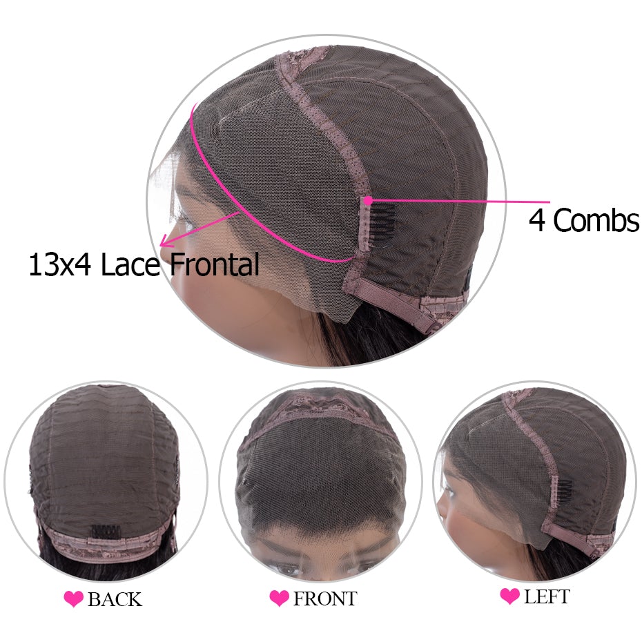 Highlight Blonde Colored Brazilian Curly Hair Lace Wig Transparent Lace Front Wigs