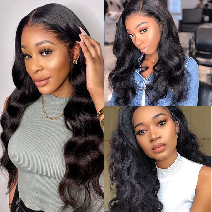 Brazilian 15A Grade Body Wave 4 Bundles 100% Virgin Hair Extension Bling Hair