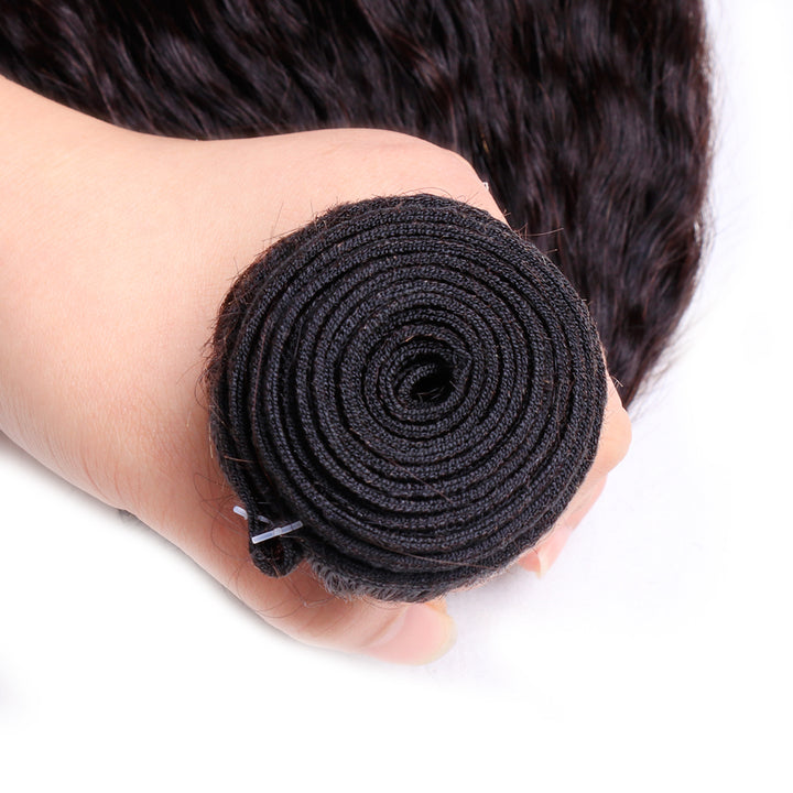 Brazilian Kinky Straight Hair 10A Grade Remy 100% Human Hair 1 Bundle Deal Bling Hair - Bling Hair