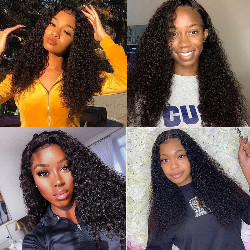 Kinky Curly 3 Bundles 100% Virgin Hair Extension Bling Hair
