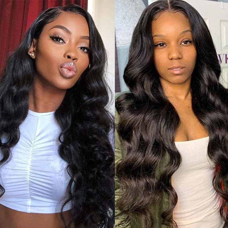 Body Wave 3 Bundles With 4×4 Closure 100% Virgin Hair Blinghair