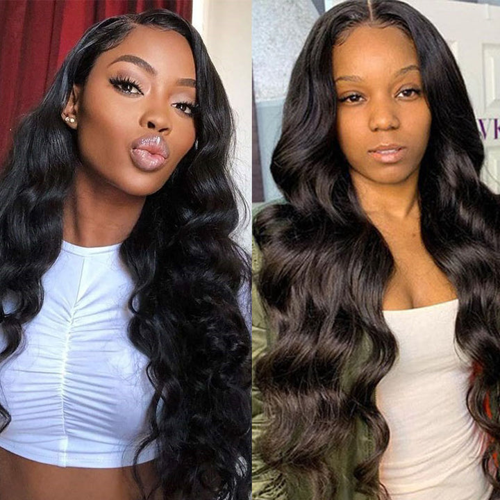 Body Wave 3 Bundles With 4×4 Closure 100% Virgin Hair Blinghair