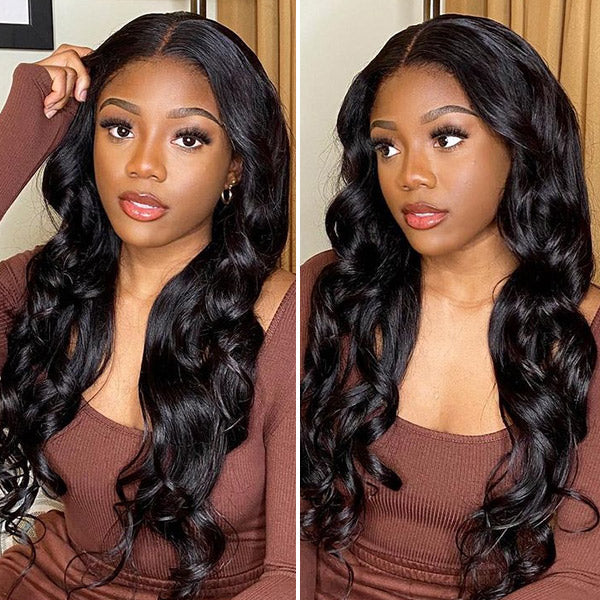 Body Wave 3 Bundles With 4×4 Closure 100% Virgin Hair Blinghair