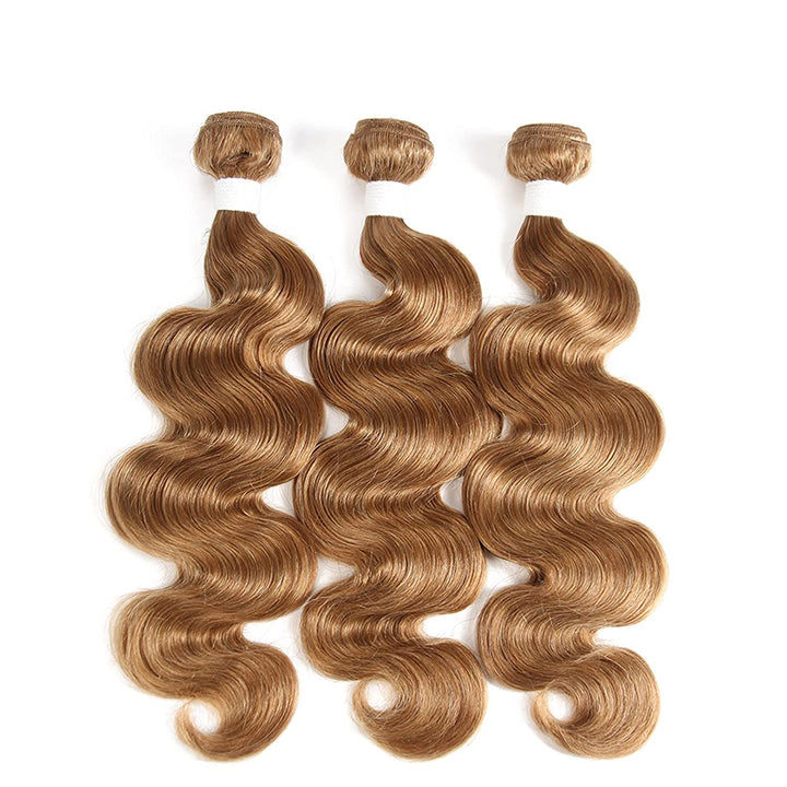 27# Color 3 Bundles 100% Virgin Hair Weave Brazilian Hair Extension Bling Hair