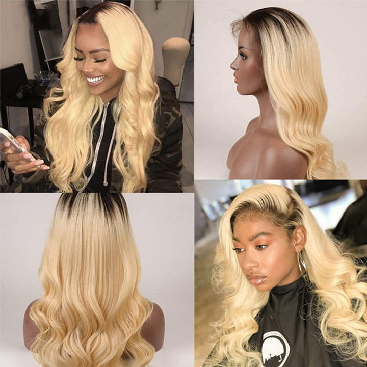 1 Bundle Deal 1B/613#  Color Body Wave 10A Grade 100% Human Hair Color Bling Hair