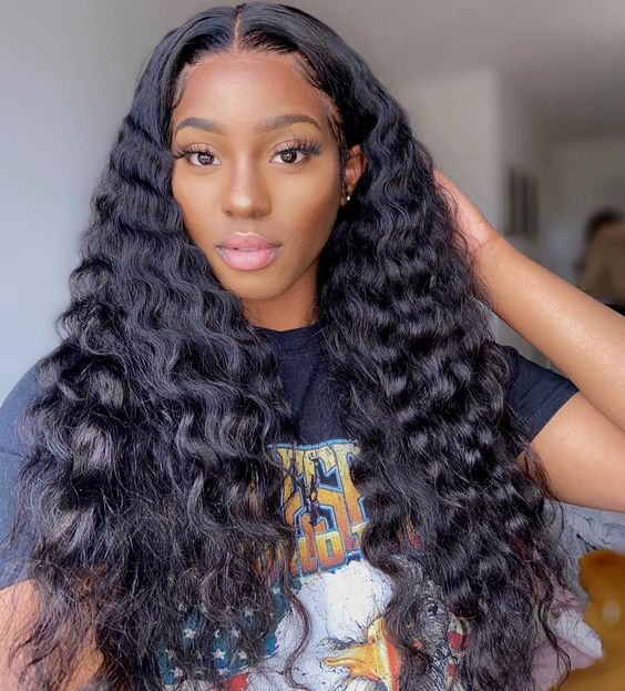 Brazilian Loose Deep Wave 3 Bundles 100% Human Hair Weave Bundles Virgin Hair Extension Bling Hair