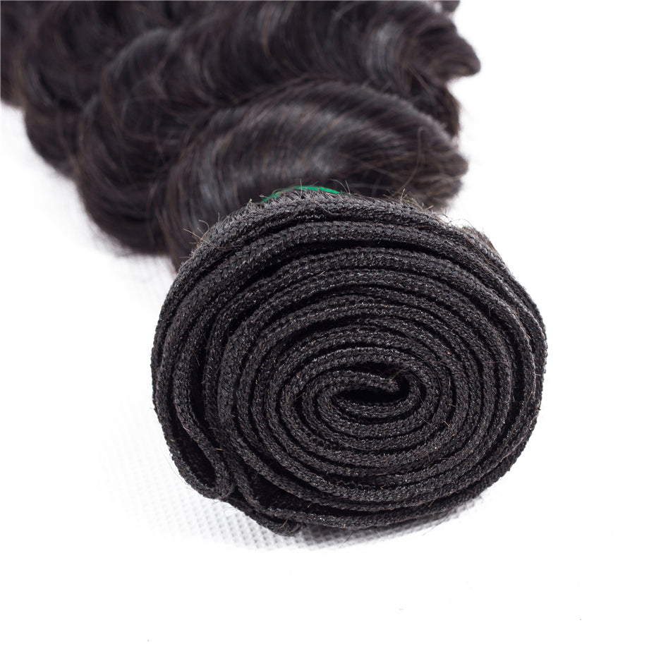 Brazilian Deep Wave 10A Grade Remy 100% Human Hair 1 Bundle Deal Bling Hair - Bling Hair
