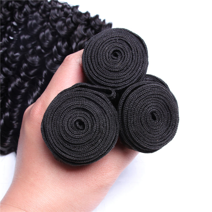Brazilian Kinky Curly 3 Bundles 100% Human Hair Weave Bundles Remy Hair Extension Bling Hair - Bling Hair