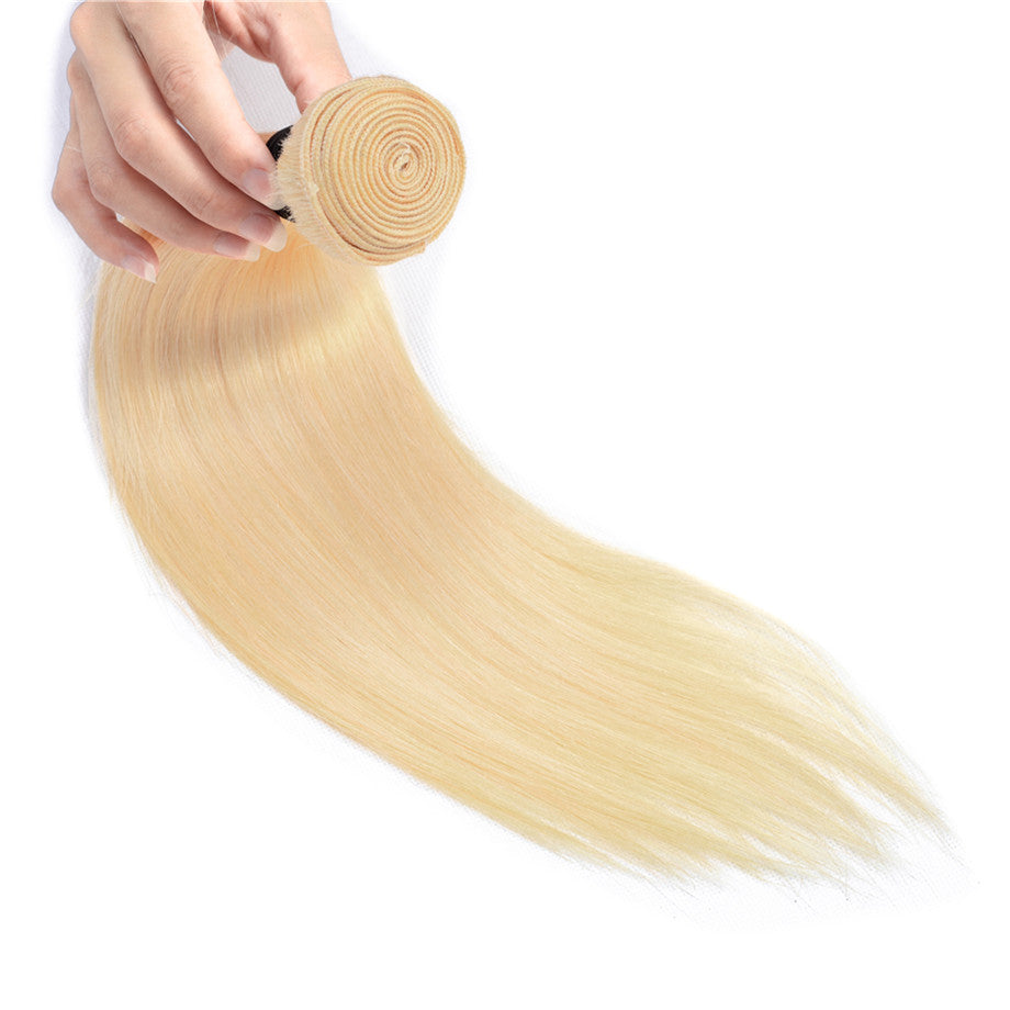 Brazilian Straight Hair 10A Grade Remy 100% Human Hair 1 Bundle Deal 613# Color Bling Hair - Bling Hair