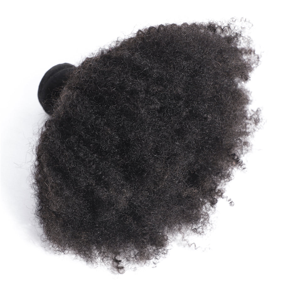 Brazilian Afro Kinky Curly 10A Grade Remy 100% Human Hair 1 Bundle Deal Bling Hair - Bling Hair