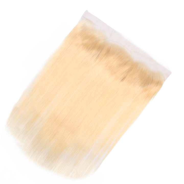 Straight Human Hair Closure 13*4 Lace Closure 613 blonde bling hair - Bling Hair
