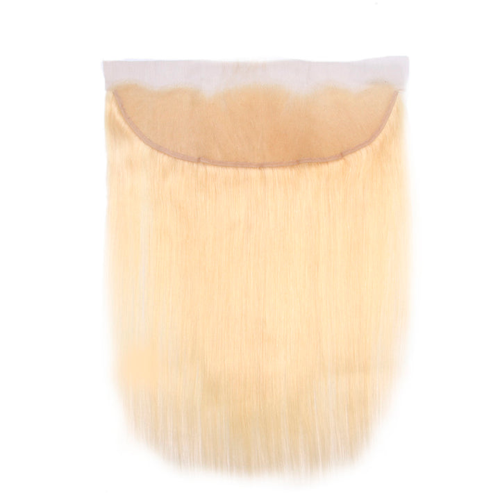 Straight Human Hair Closure 13*4 Lace Closure 613 blonde bling hair - Bling Hair