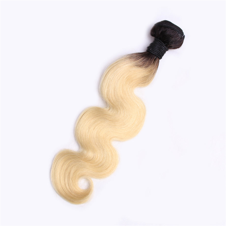 Brazilian Body Wave 10A Grade Remy 100% Human Hair 1 Bundle Deal 1B/613# Color Bling Hair - Bling Hair