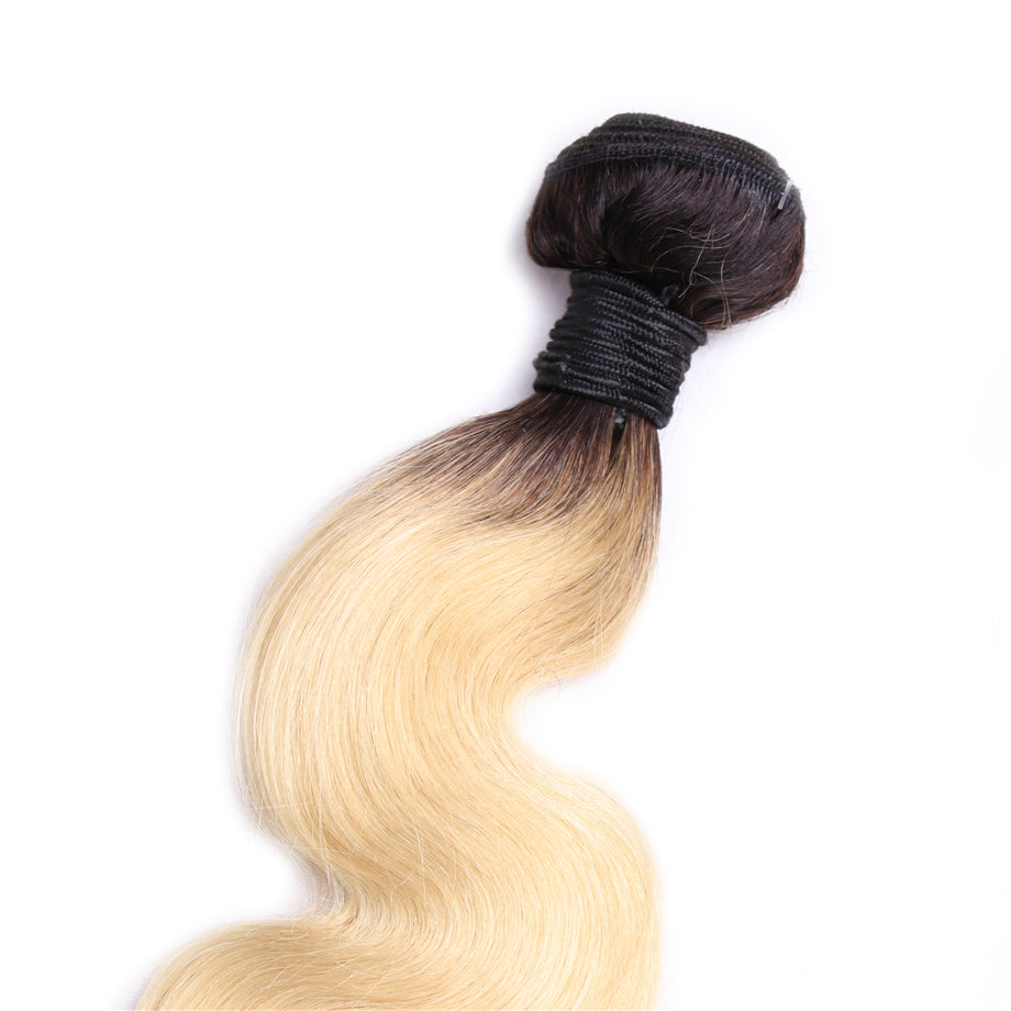 Brazilian Body Wave 10A Grade Remy 100% Human Hair 1 Bundle Deal 1B/613# Color Bling Hair - Bling Hair