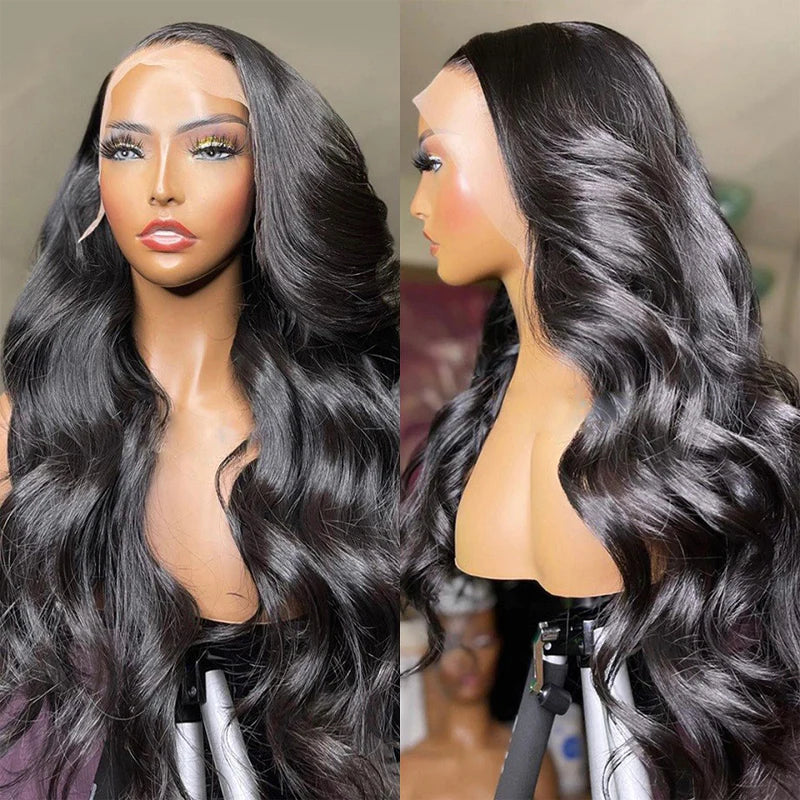 16-40 Inch 13*4 Full Lace Frontal Wigs High Quality Body Wave Lace Front Human Hair Wigs