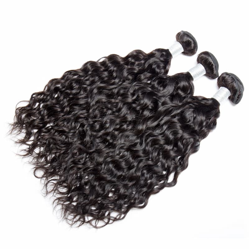Water Wave 3 Bundles Brazilian 100% Virgin Hair Weave Bling Hair