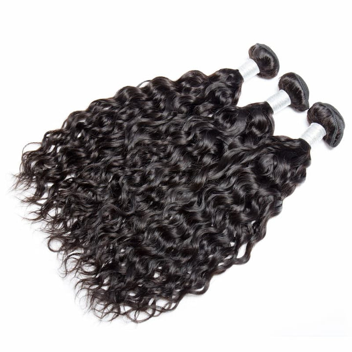 Water Wave 3 Bundles Brazilian 100% Virgin Hair Weave Bling Hair