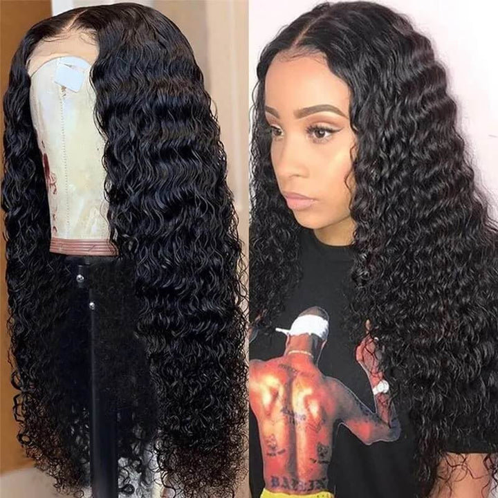 Deep Wave 3 Bundles 100% Virgin Hair Weaves Brazilian Hair Extension Bling Hair
