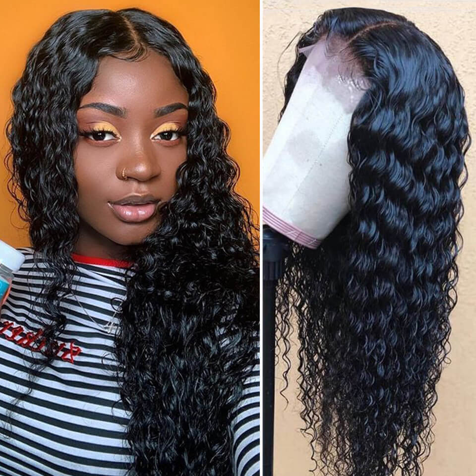 Deep Wave 3 Bundles 100% Virgin Hair Weaves Brazilian Hair Extension Bling Hair