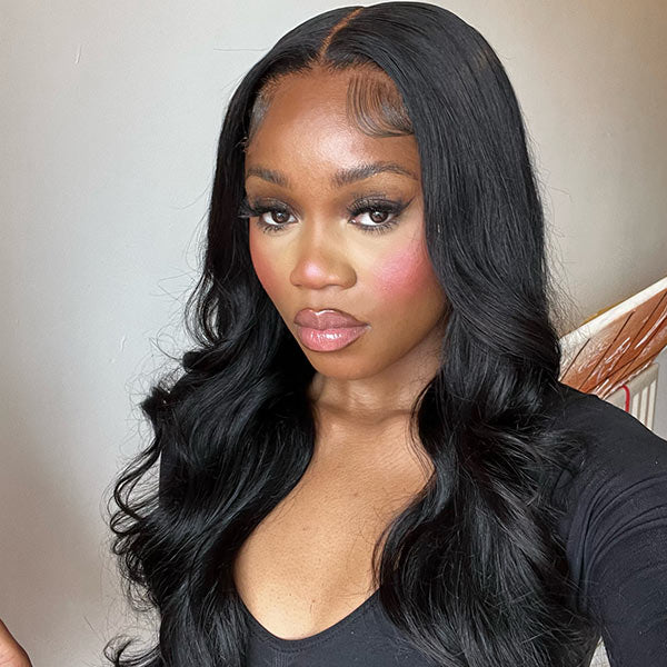 Super Sale Long Hair Body Wave 5X5 Lace Closure Glueless Human Hair Wigs