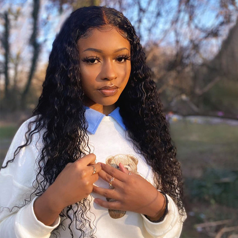 Water Wave 3 Bundles Brazilian 100% Virgin Hair Weave Bling Hair