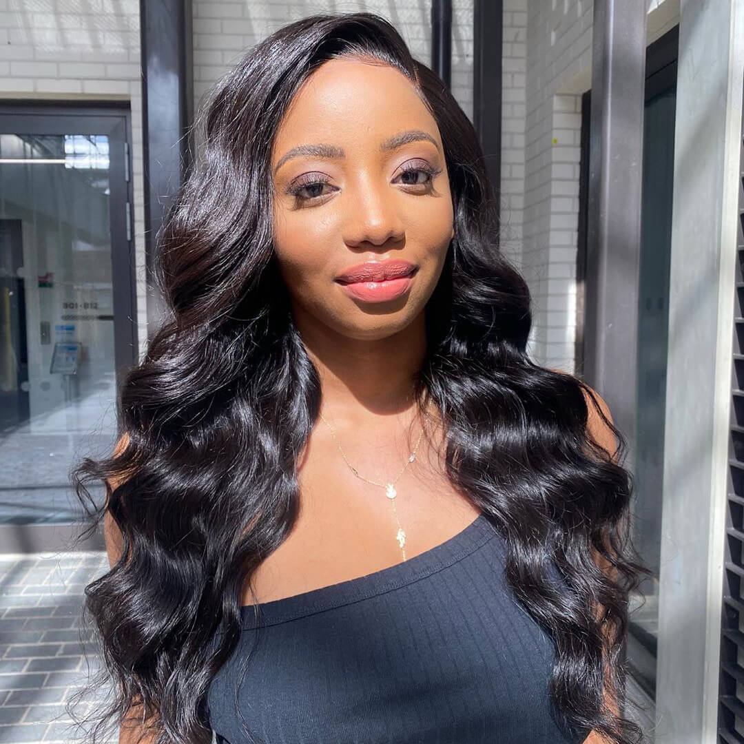 13*4 Transparent Lace Front Wigs High Quality Body Wave