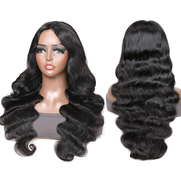 Body Wave V Part Wigs Virgin Hair Wigs Meets Real Scalp No Leave Out No Glue Blinghair