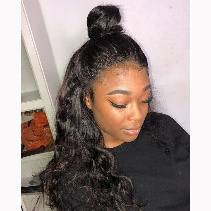 Brazilian Body Wave Bundles With 360 Lace Frontal 10A Grade 100% Human Remy Hair Bling Hair - Bling Hair