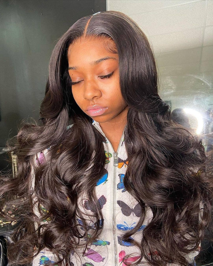 Brazilian Body Wave Hair Bundles With 6×6 Closure 10A Grade 100% Human Remy Hair Bling Hair - Bling Hair