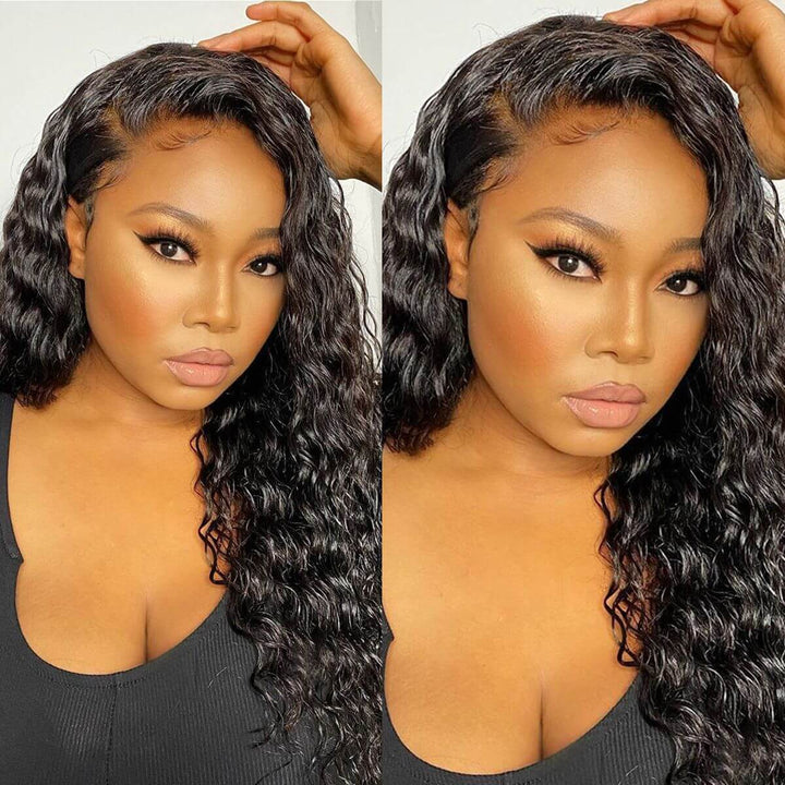 Water Wave Hair 3 Bundles With 4×4 Closure 15A Grade 100% Virgin Hair Weave Bling Hair