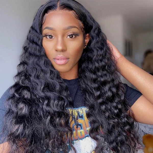 Crimp Wigs Human hair wig s
