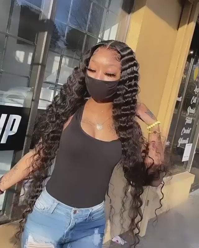 Loose Deep Wave HD Lace Front Wigs Human Hair New Hairstyles