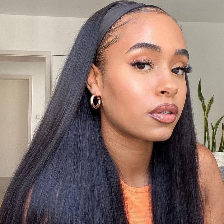 Straight Headband Wig Beginner Friendly | Throw On & Go