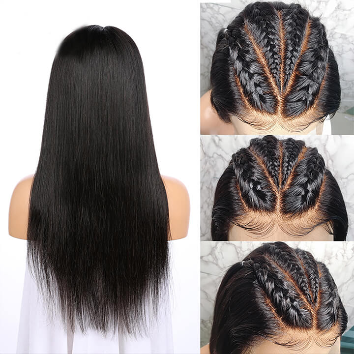 Full Lace Wig Perruques 100% Cheveux Humains 