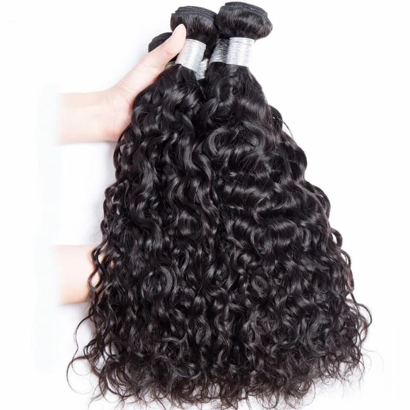 Water Wave 3 Bundles Brazilian 100% Virgin Hair Weave Bling Hair