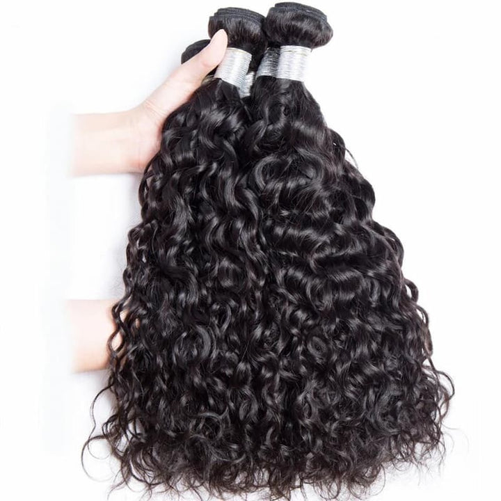 Water Wave 3 Bundles Brazilian 100% Virgin Hair Weave Bling Hair